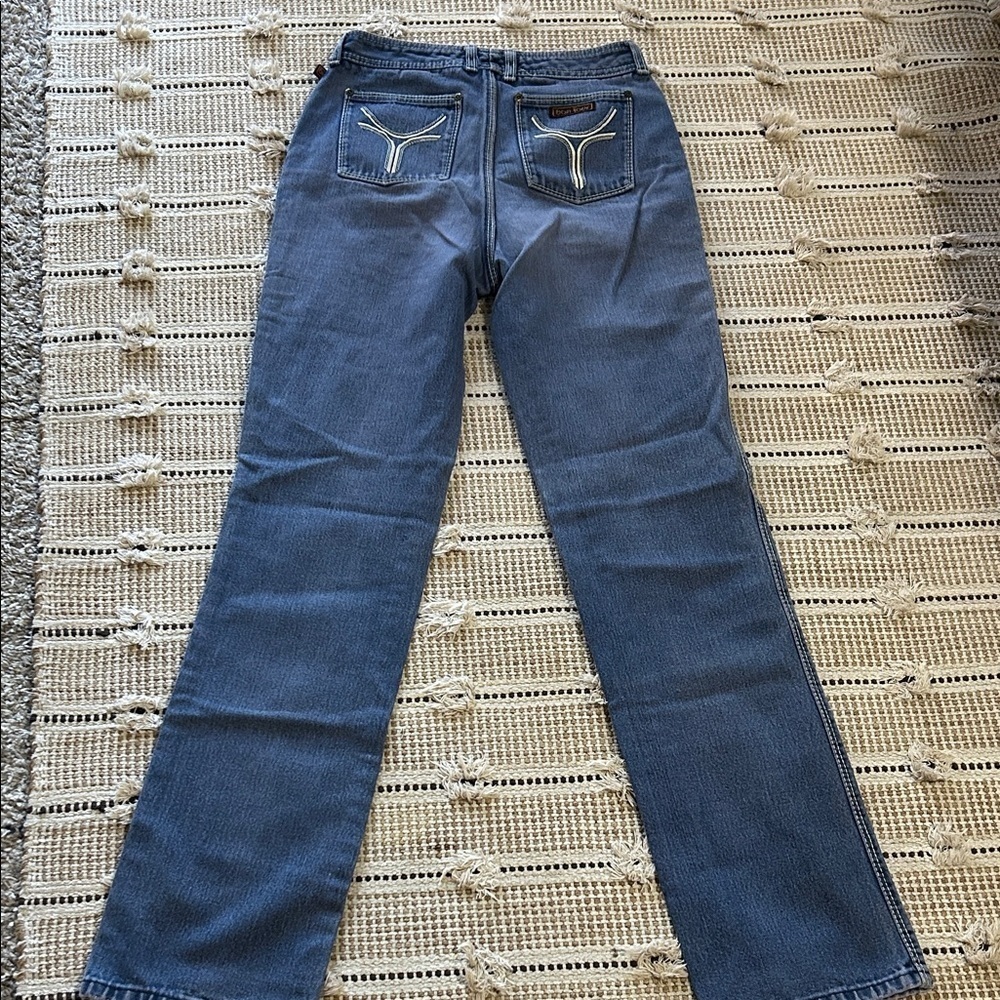 Classic Denim Straight Leg Women's Jeans - Picture 7 of 8